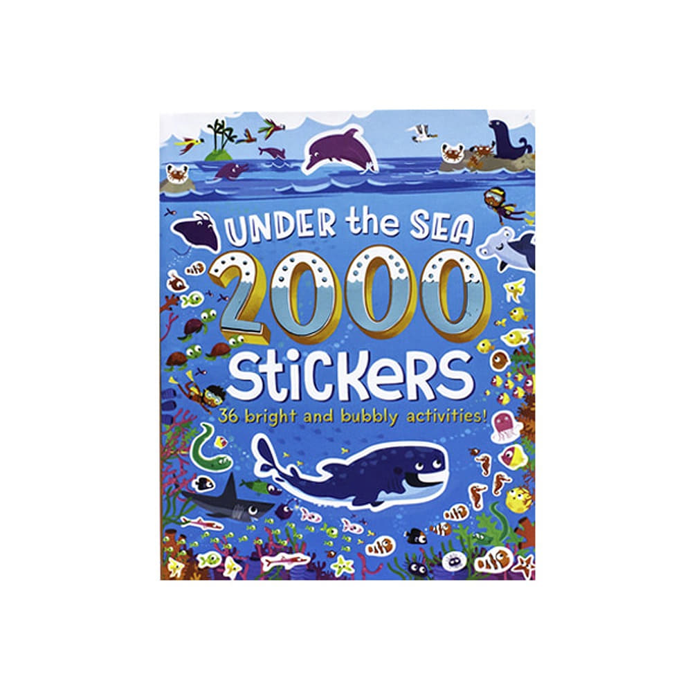 2000 Stickers Under the Sea