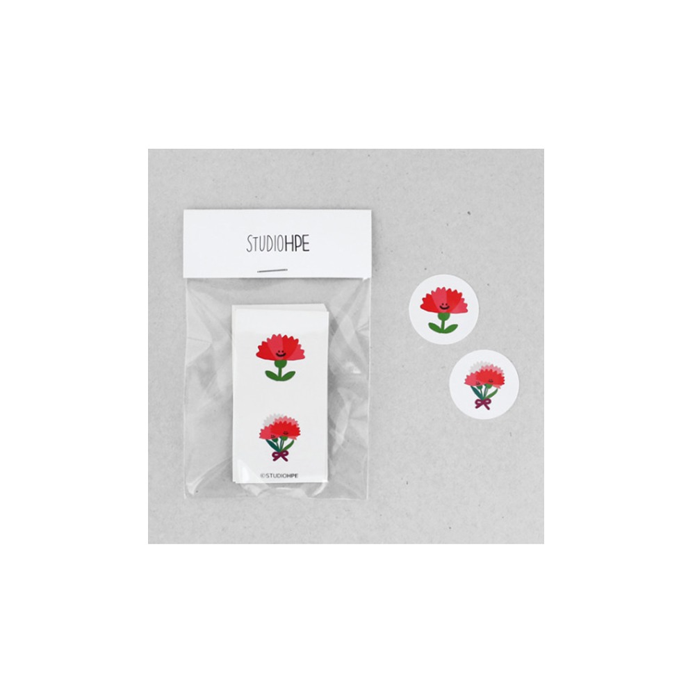 Mini Carnation Sticker