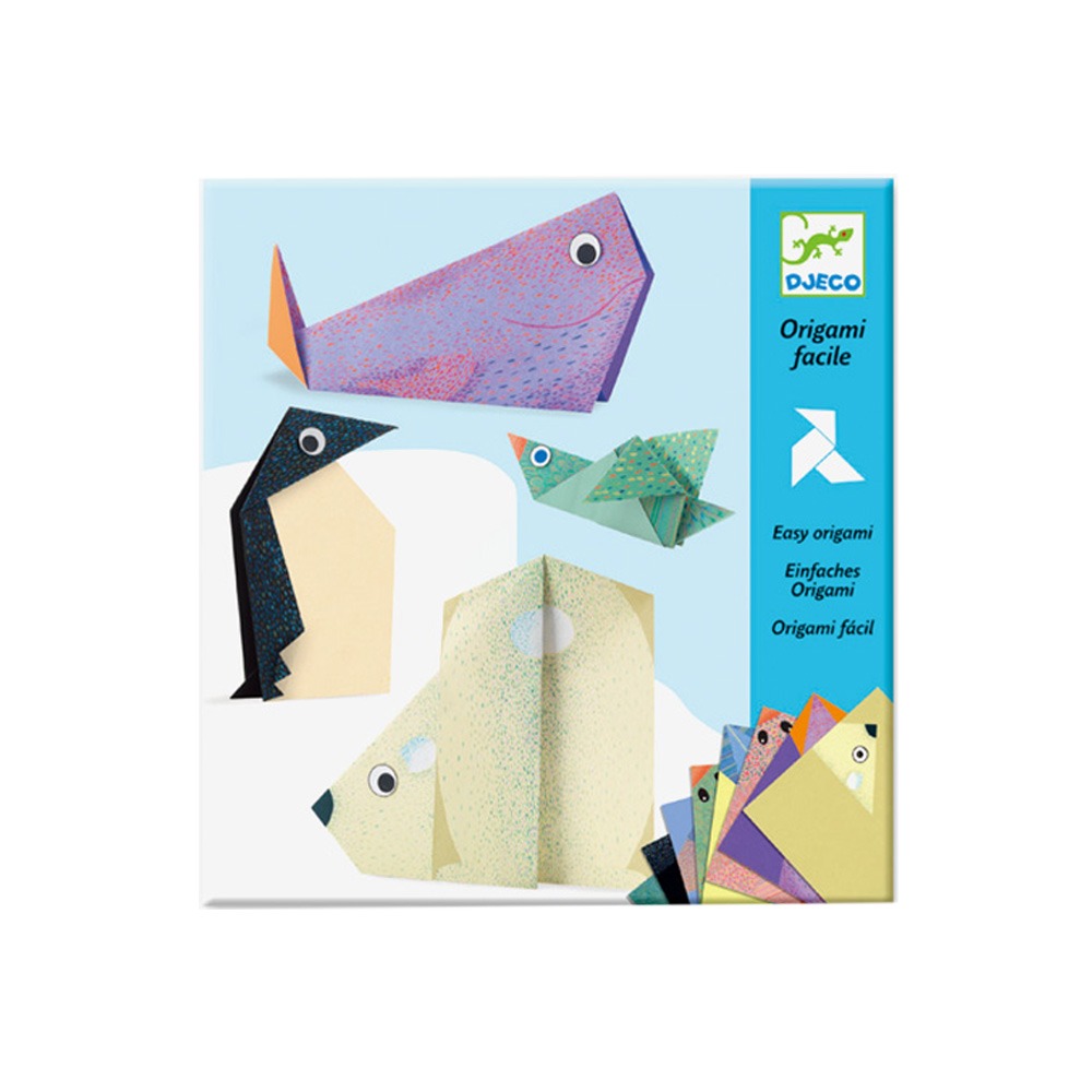 Origami Paper Northpole Animals