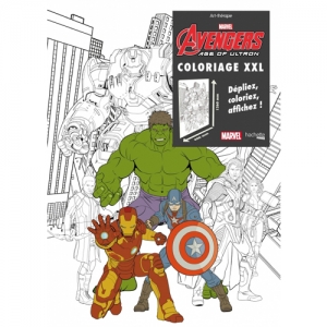 Coloriage XXL Avengers