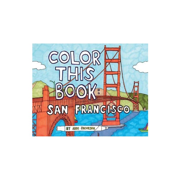 Color This Book - San Francisco