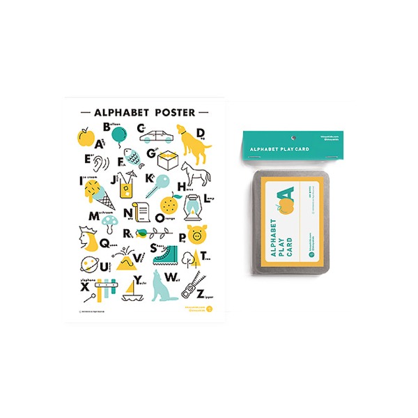 Alphabet Play Card + Poster