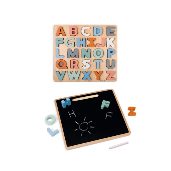Alphabet Puzzle + Blackboard